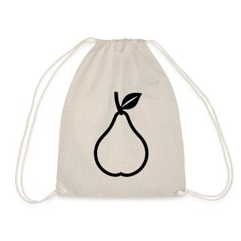 pear - Drawstring Bag - nature - Front