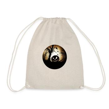Halloween Jack O’Lantern - Drawstring Bag - nature - Front