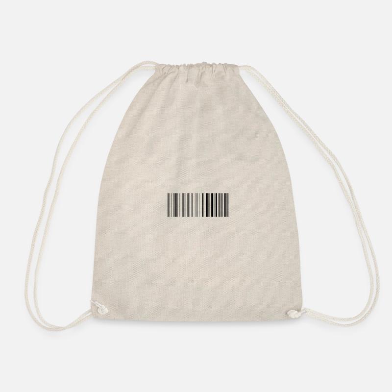 Classic barcode! - Drawstring Bag - nature