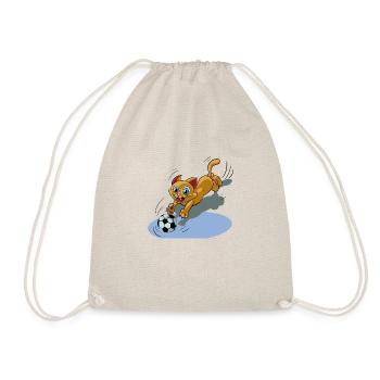 doux chat - Sac de sport léger - nature - Devant