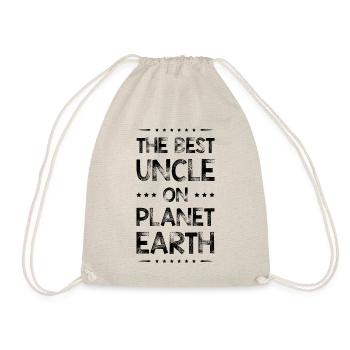 Best Uncle Saying - Drawstring Bag - nature - Front