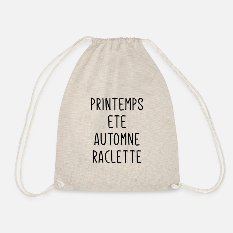 Printemps e te automne raclette - Sac de sport léger - nature
