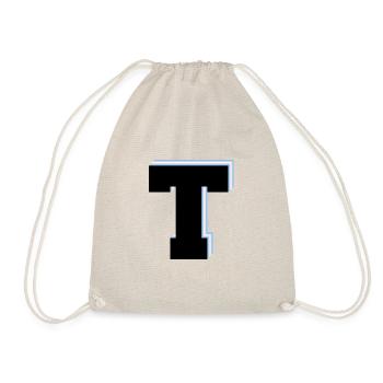 Letter T - Transgender Flag - Drawstring Bag - nature - Front
