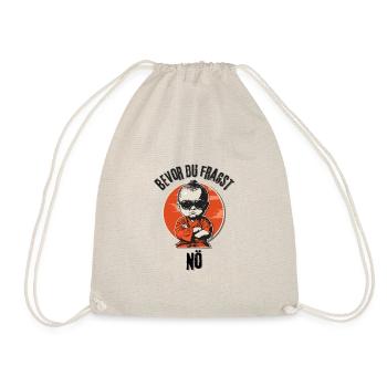Avant de demander Non Non Non Drôle Défiant Mignon - Sac de sport léger - nature - Devant