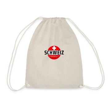Schweiz Fußball - Turnbeutel - Natur - Vorne