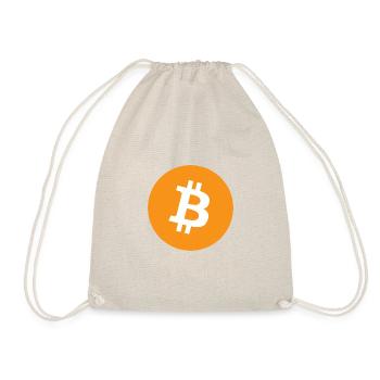 Bitcoin - Drawstring Bag - nature - Front