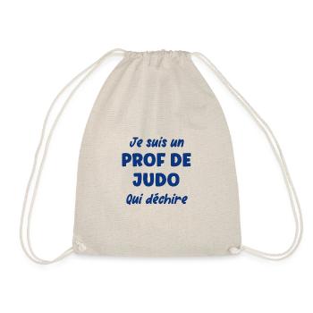 Je suis un prof de judo - Sac de sport léger - nature - Devant