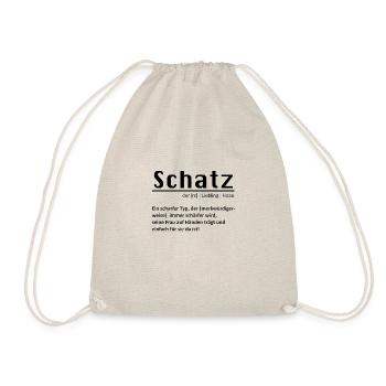 Schatz - Turnbeutel - Natur - Vorne