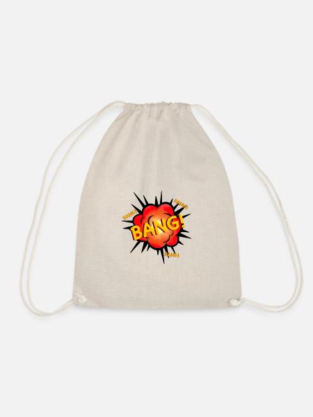 Explosion Bang - Turnbeutel - Natur