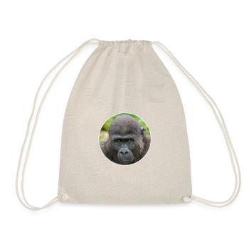 Gorilla Baby - Turnbeutel - Natur - Vorne