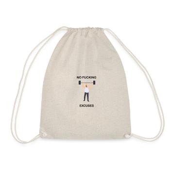 Dicton sportif. Formation. Motivation. Gymnase. Cadeau - Sac de sport léger - nature - Devant