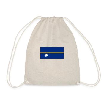 Flagge Nauru - Turnbeutel - Natur - Vorne