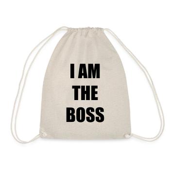 Tasse I am the boss - Sac de sport léger - nature - Devant
