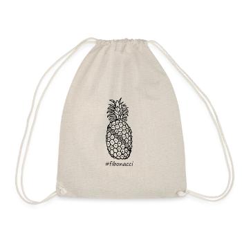 Ananas de Fibonacci - Sac de sport léger - nature - Devant