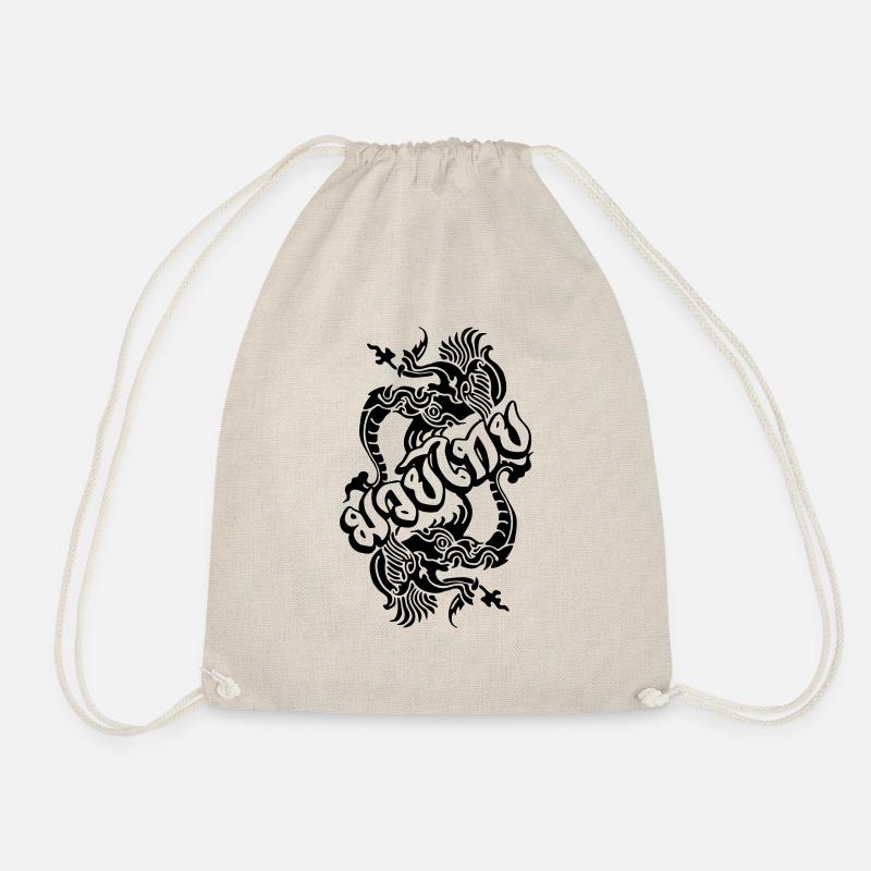 Muay Thay WRK - Drawstring Bag - nature