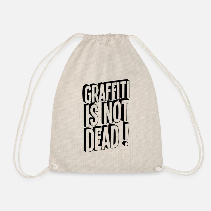GRAFFITI ART IS NOT DEAD - Turnbeutel - Natur