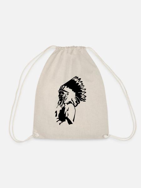 Indianer - Turnbeutel - Natur
