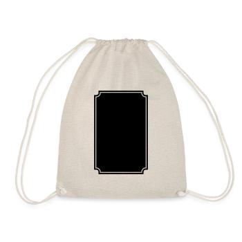 Frame - Drawstring Bag - nature - Front