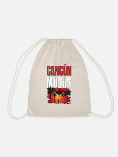 Cancun Modus - Turnbeutel - Natur
