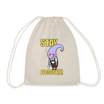 STAY FOCUSED! - freaky-Deek's Bavarian Tentacle - Turnbeutel - Natur - Vorne