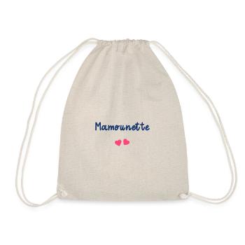 mamounette - Sac de sport léger - nature - Devant