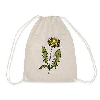 Dandelion colored - Drawstring Bag - nature - Front