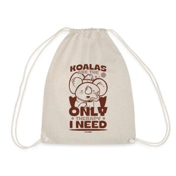 Les koalas sont la seule thérapie dont j’ai besoin - Sac de sport léger - nature - Devant