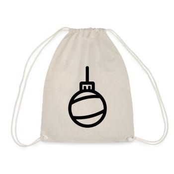 Weihnachtskugel - Turnbeutel - Natur - Vorne