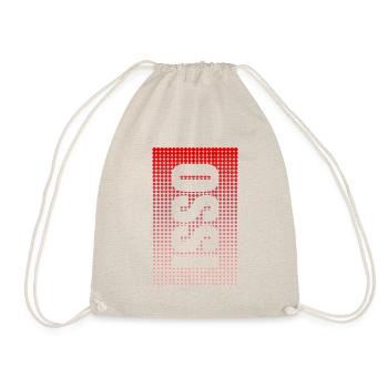 Osten Ossi DDR Ost stolz Trabi Geschenk Nostalgie - Turnbeutel - Natur - Vorne