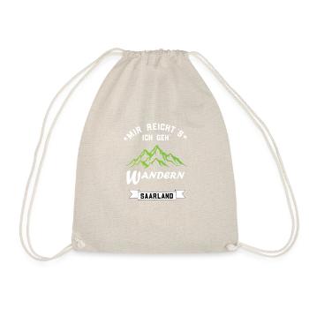 Gud Gess Saarland Saarländer Geschenkidee Wandern - Turnbeutel - Natur - Vorne