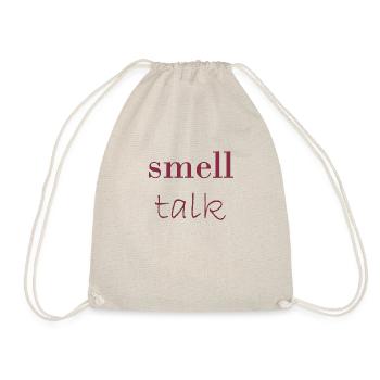 smell talk - Sprüche - Geschenk - Turnbeutel - Natur - Vorne