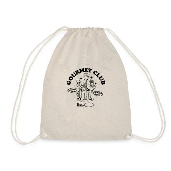 Gourmet Clubdesign - Turnbeutel - Natur - Vorne