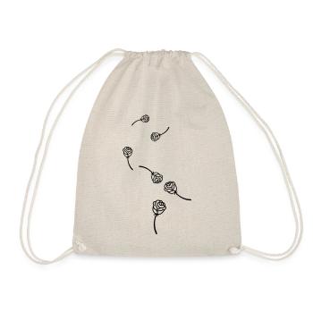 Symbole de la rose - Sac de sport léger - nature - Devant