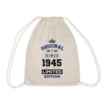 1945 limited edition birthday - Drawstring Bag - nature - Front