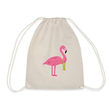 Ghetto Flamingo - Turnbeutel - Natur - Vorne