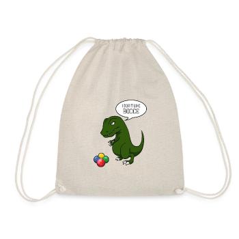 Bocce Bocci Colorful Balls Player I Gift - Drawstring Bag - nature - Front