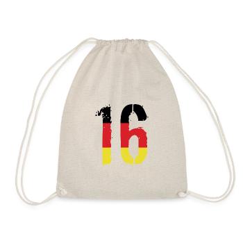 Maillot 16 numéros Allemagne - Sac de sport léger - nature - Devant