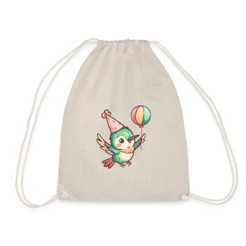 Hummingbird Bird Birthday Baby - Drawstring Bag - nature - Front