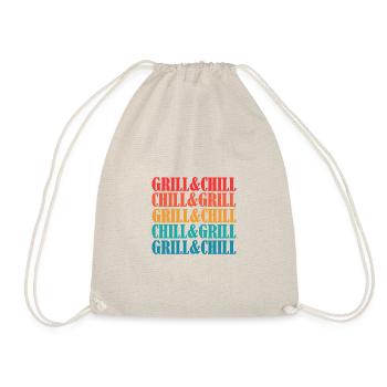 Chill&Grill - Turnbeutel - Natur - Vorne