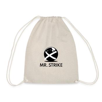 Bowling - Mr. Strike - Turnbeutel - Natur - Vorne