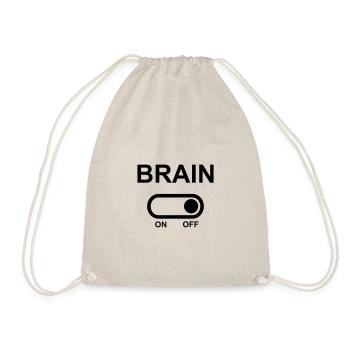 Cerveau éteint - Sac de sport léger - nature - Devant