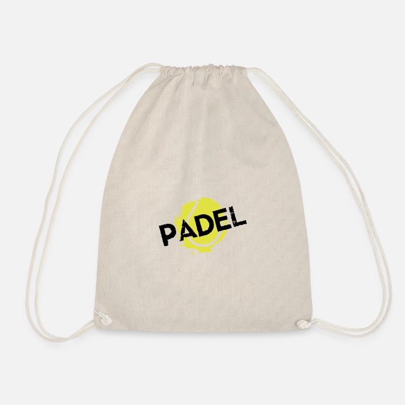 Padel - Turnbeutel - Natur
