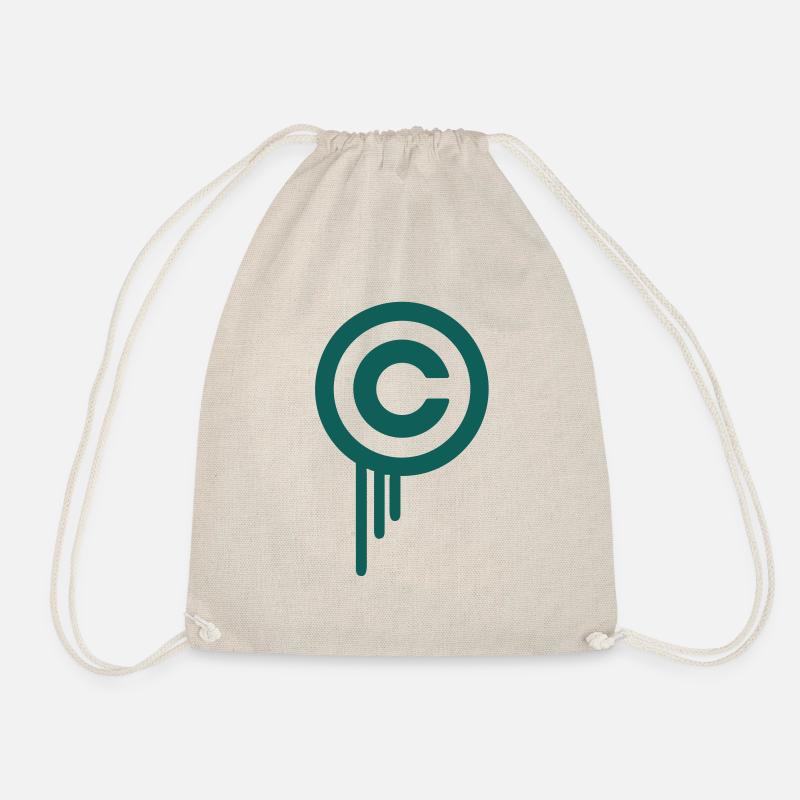 Copyright - Drawstring Bag - nature