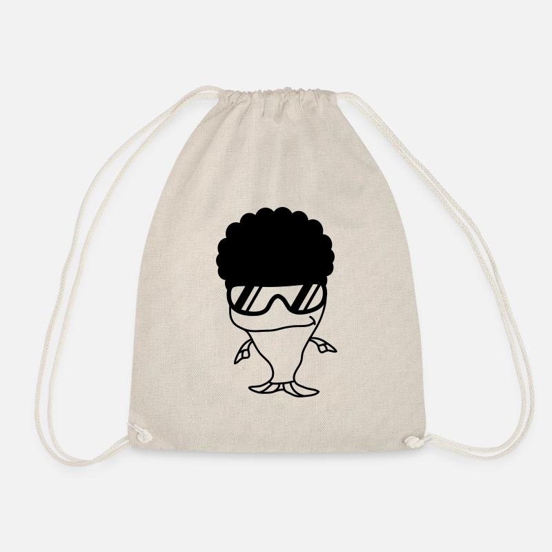 Funky Fish - Drawstring Bag - nature