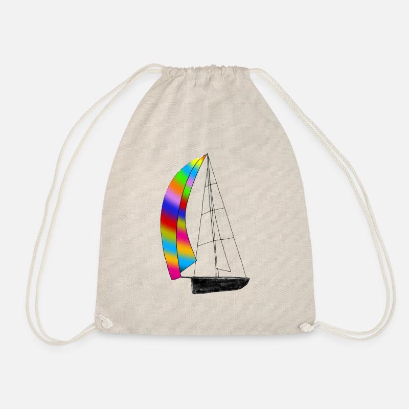 Boat - Drawstring Bag - nature
