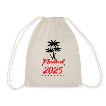 Madrid 2025 - Drawstring Bag - nature - Front