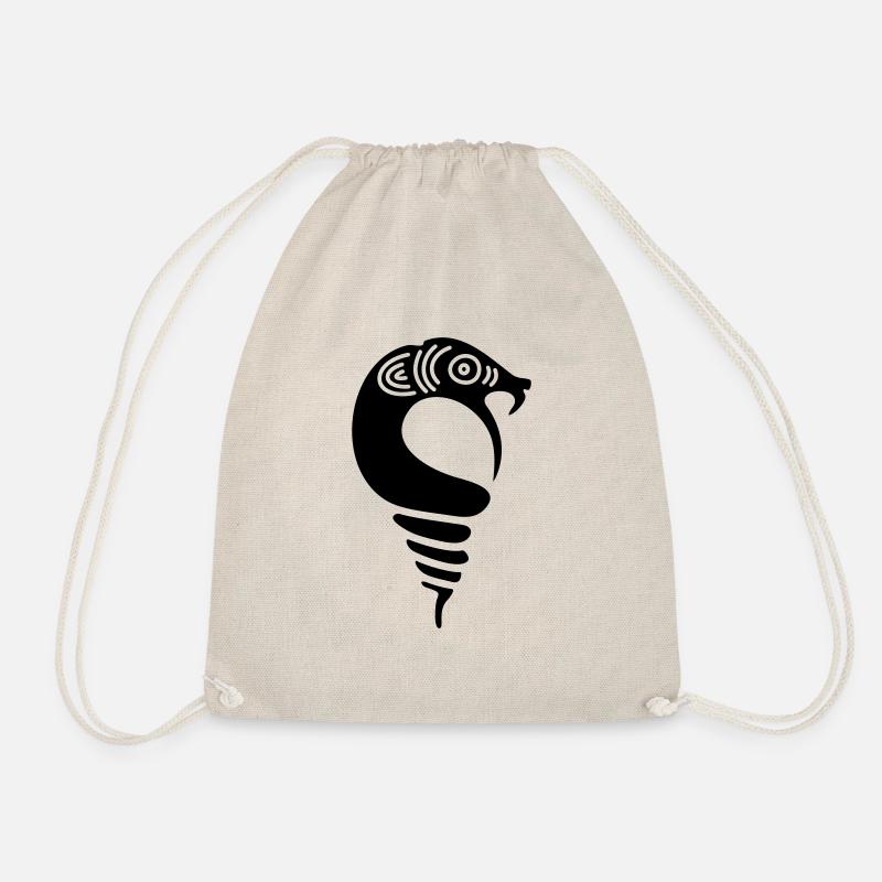 Zimbabwe Nyami Nyami - Drawstring Bag - nature