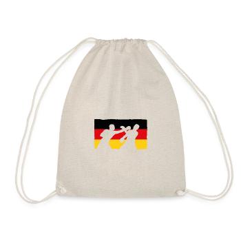 Deutscher Boxer - Turnbeutel - Natur - Vorne