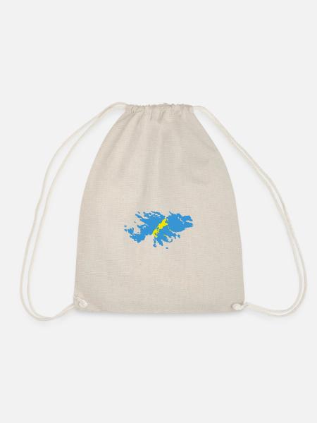 T-shirt with Malvinas Argentinas design - Drawstring Bag - nature