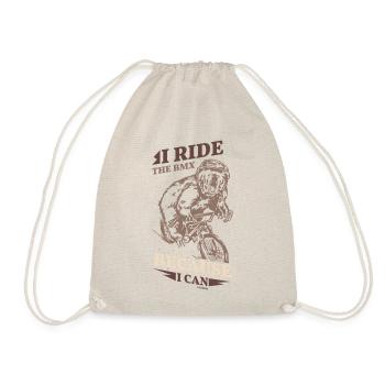 Je fais du BMX parce que je peux - Sac de sport léger - nature - Devant